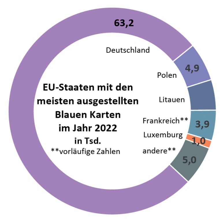 Blaue Karte gegen Fachkräftemangel