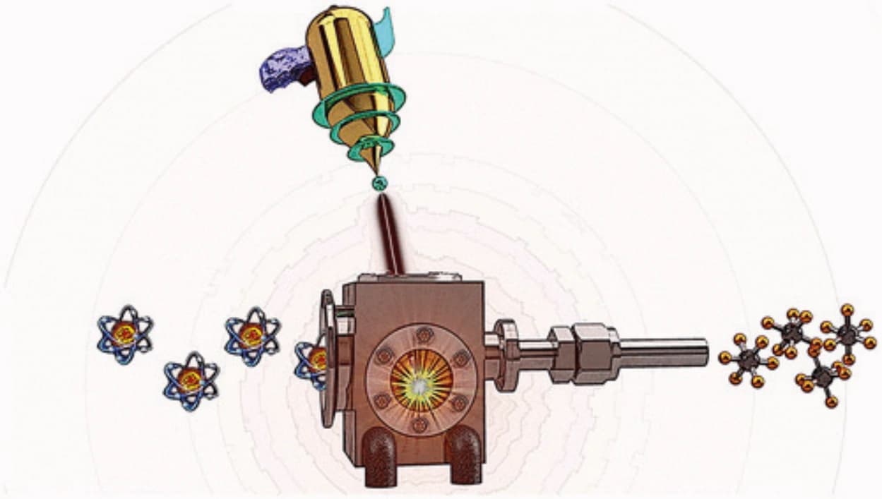 Mit Plasma Platinmetalle fluorieren