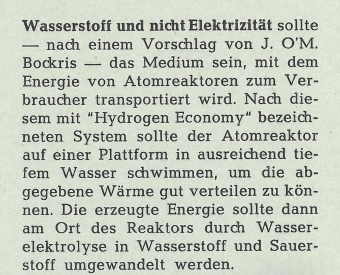 Wasserstoffwirtschaft