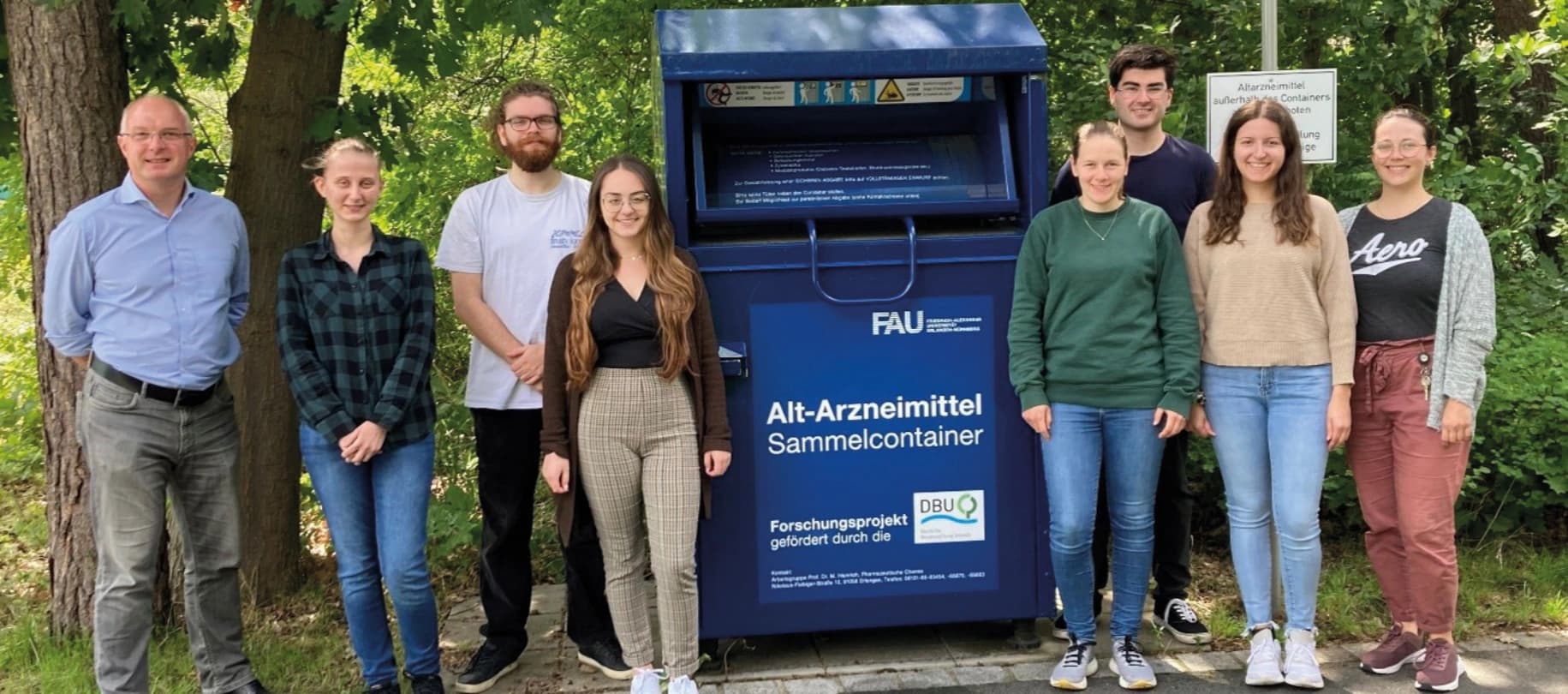 Labor statt Müllcontainer