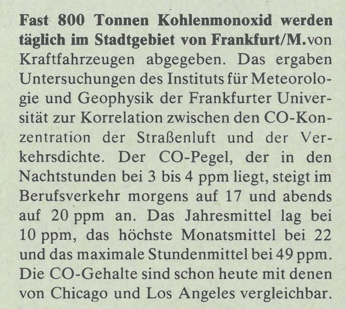 Vor 50 Jahren